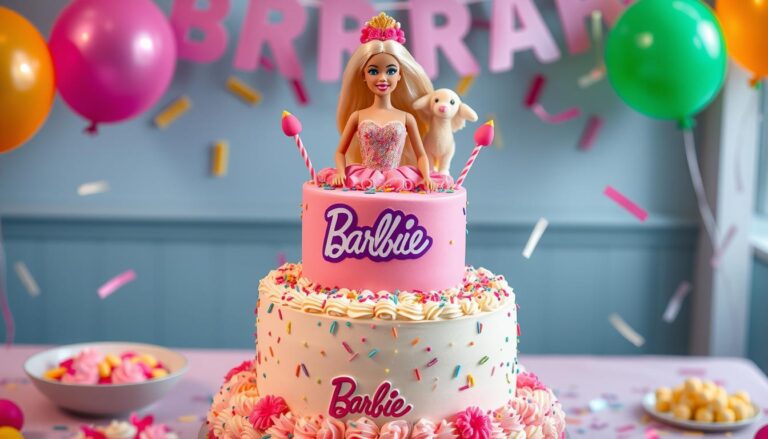 barbie birthday cake