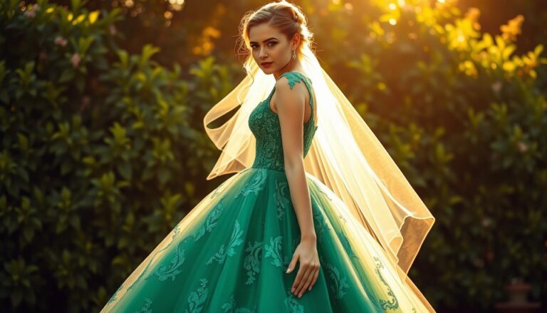 emerald green quince dress