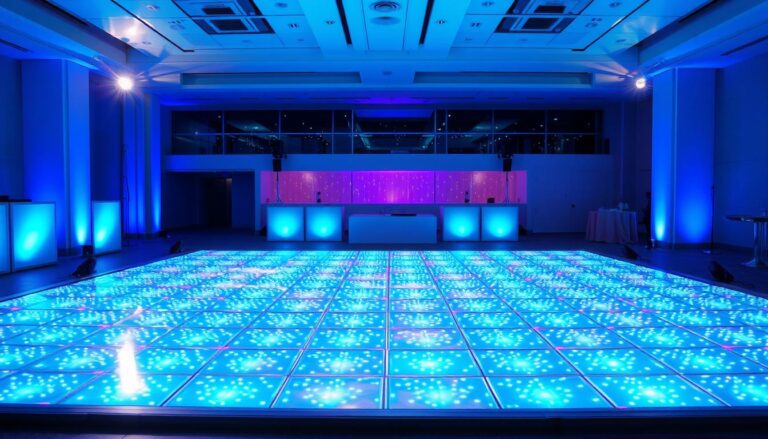 led dance floor